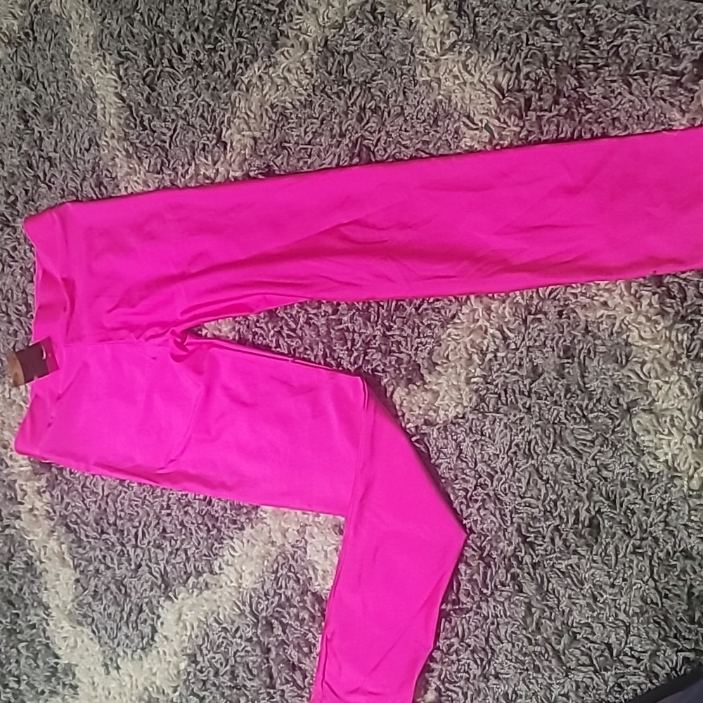 Pink leggings